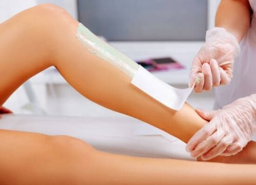 Waxing Legs